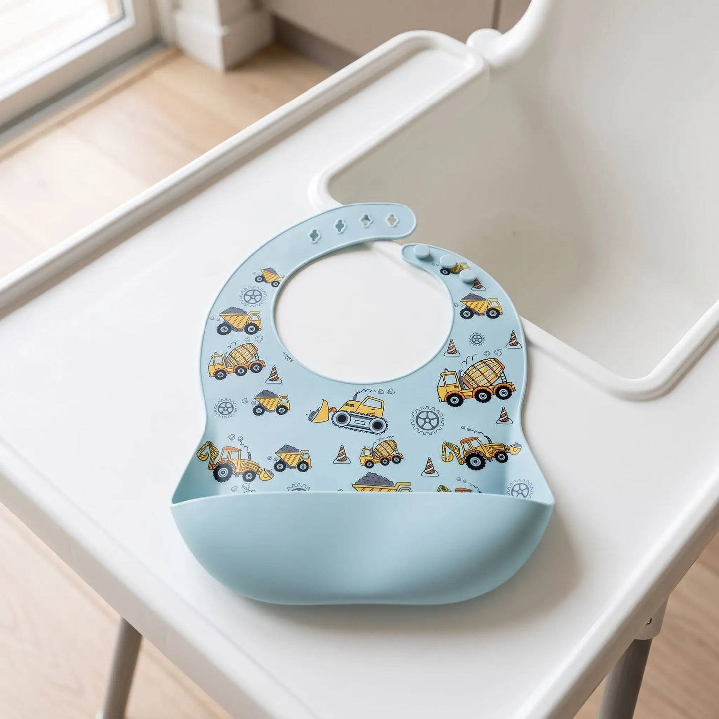 Bavoir bébé camions