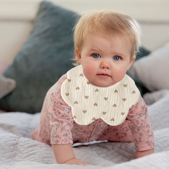 Bavoir bébé de face