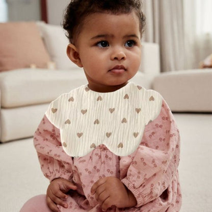 Bavoir bébé regarde