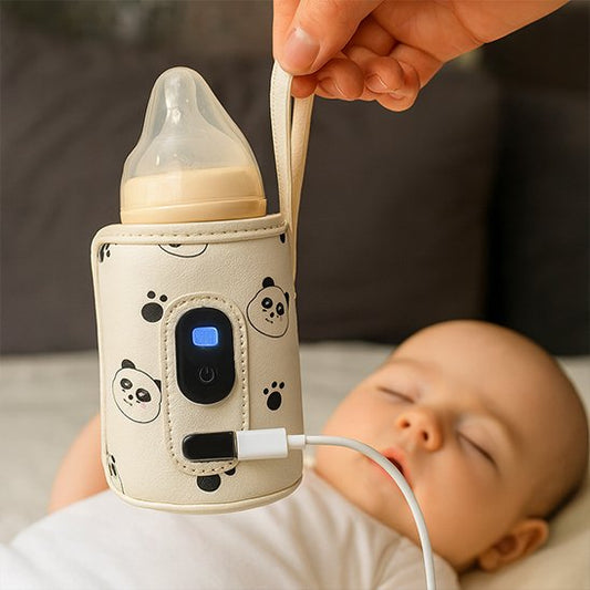 chauffe biberon nomade bebe endormis