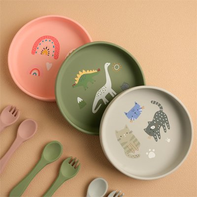 Trois assiette bébé